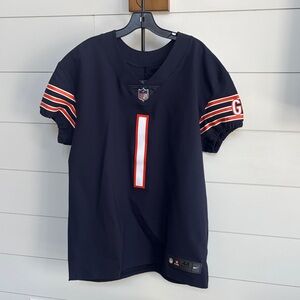 NFL OnField Apparel Authentic Justin Fields Chicago Bears Jersey